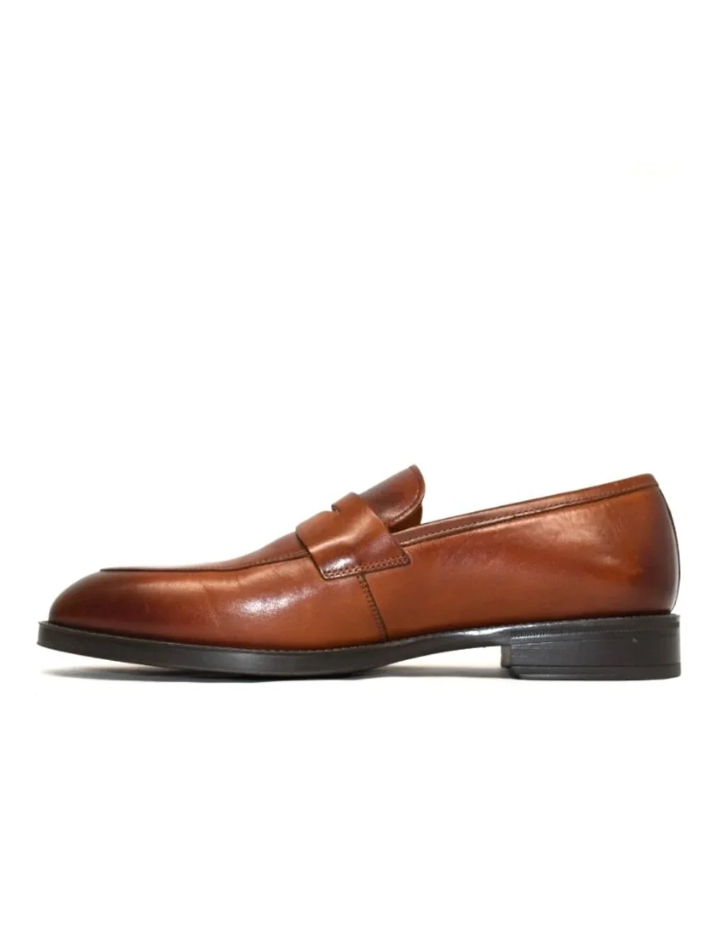 New! Magnanni Penny Loafer Shoes Cognac Size 11 US DD540 26219 44 EU